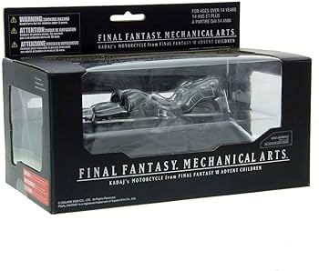 Final Fantasy Mechanical Arts Advent Children Fenrir & Kadaj's Bikes Motorcycles