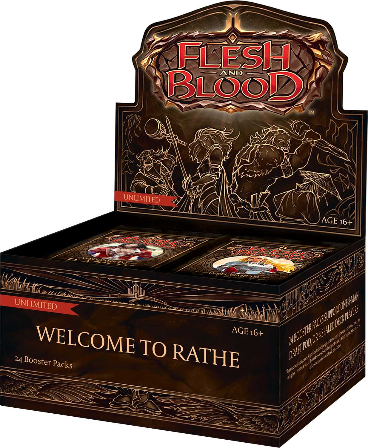 Flesh and Blood: Welcome to Rathe Unlimited Booster Box (Unlimited)