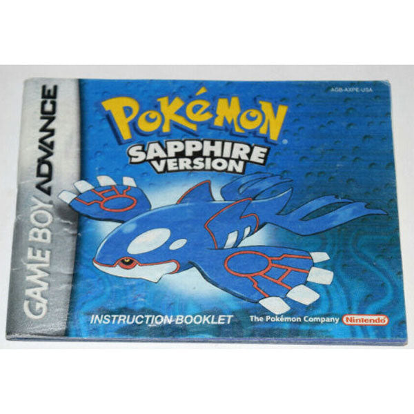 GBA: Pokemon Sapphire (NTSC)