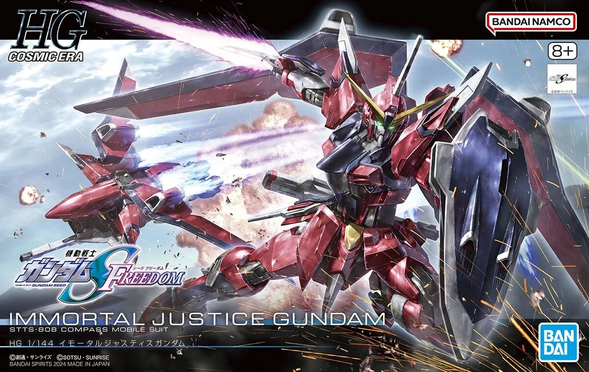 Gundam Seed Freedom Immortal Justice Scale 1/144 [Built]