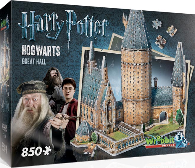 Harry Potter Hogwarts Great Hall 3D Puzzle (#850)