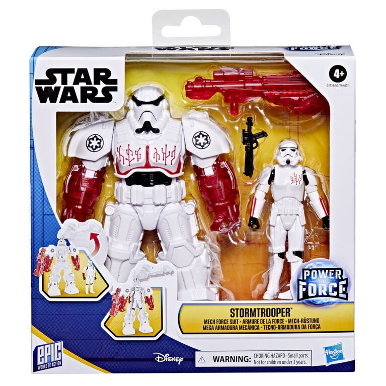 Hasbro Star Wars: Power The Force - StormTrooper - Epic World of Action