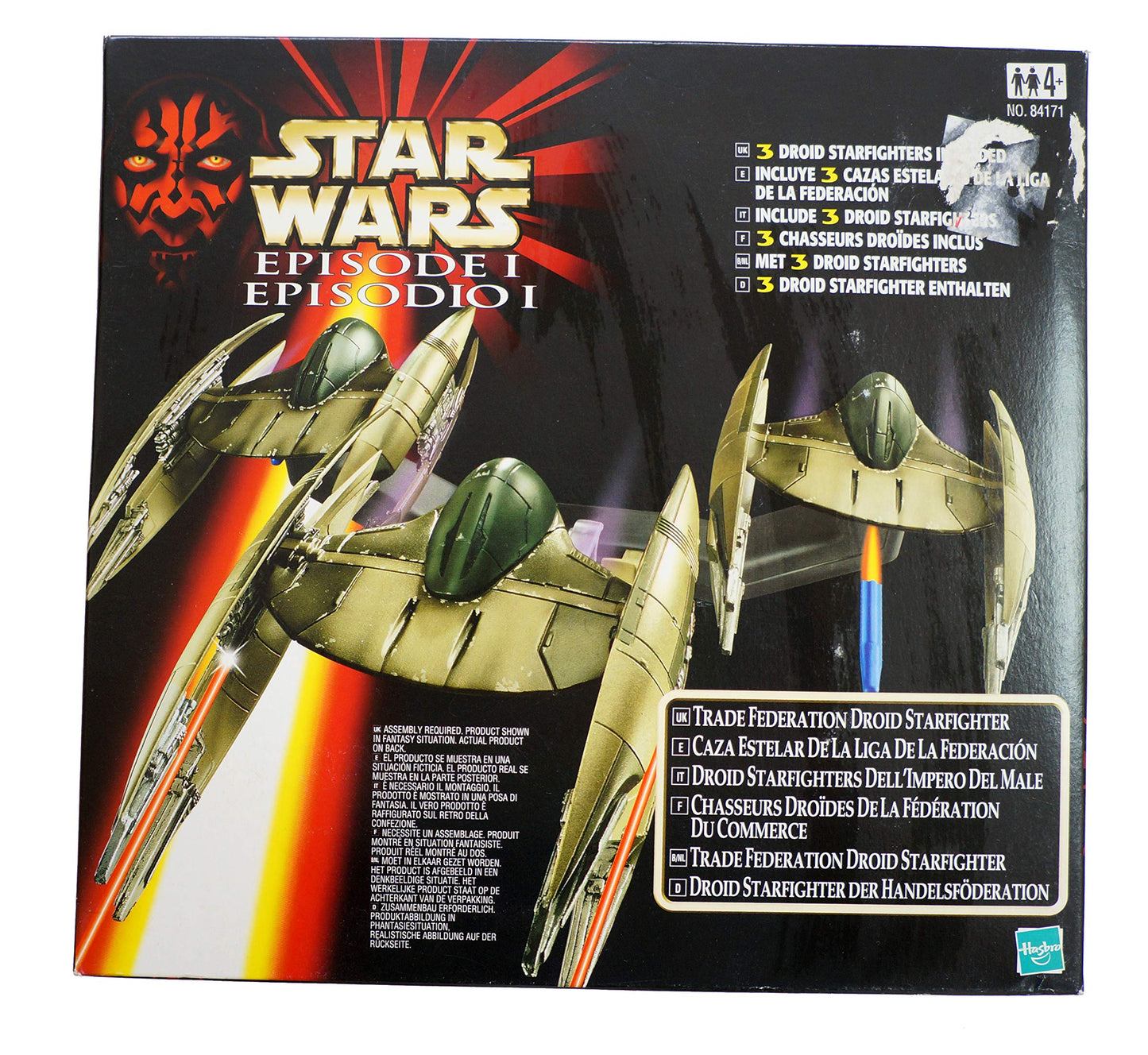 Hasbro Star Wars Trade Federation Droid Fighters Episode 1 Action Figure