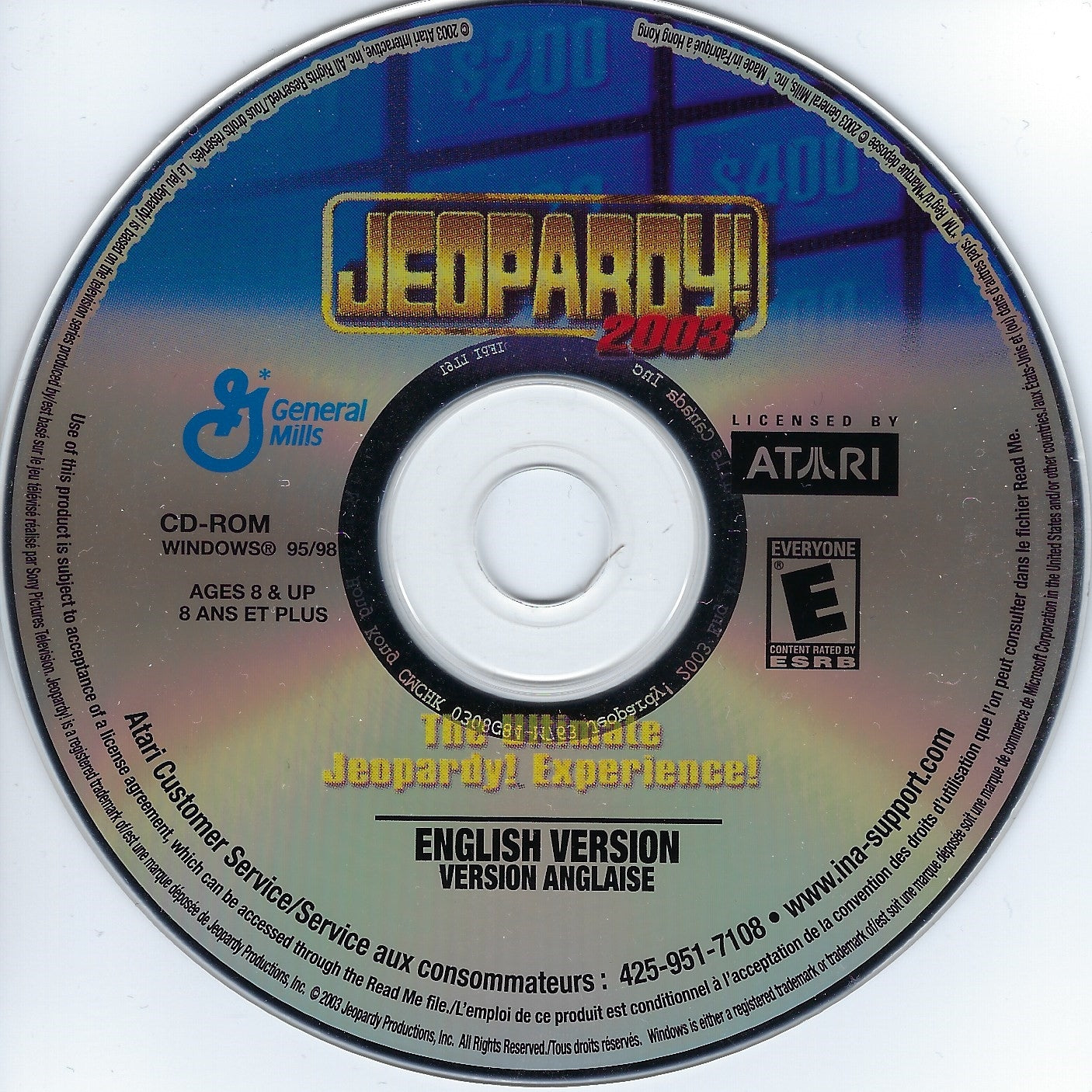 Jeopardy 2003 [General Mills]