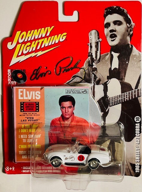 Johnny Lightning - Elvis Presley - 10 - 1965 Shelby Cobra