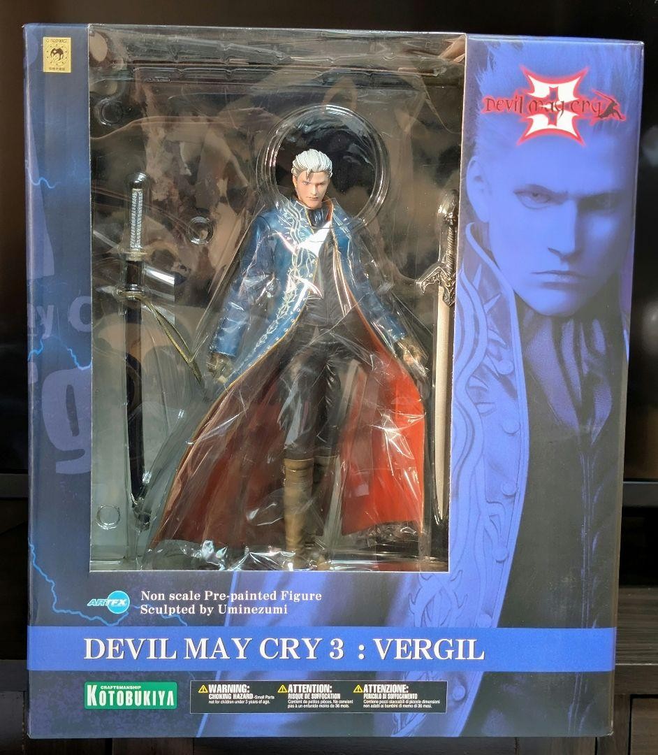 Devil May Cry 3 - Vergil Figure - Kotobukiya ARTFX (NTSC)