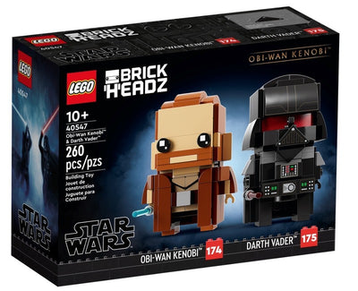 LEGO Brick Headz - Star Wars - Darth Vader & Obi-wan Kenobi (40547)