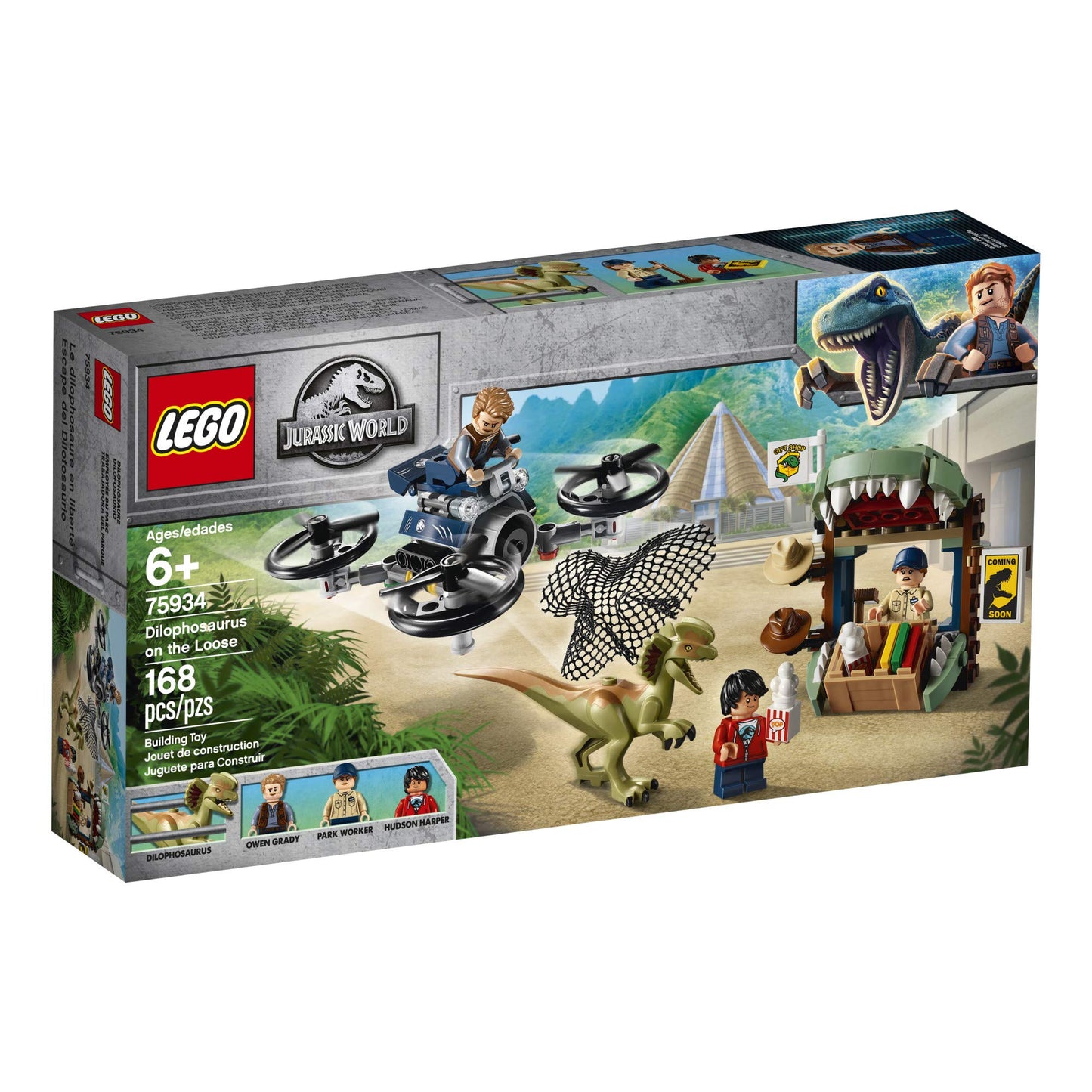 LEGO Jurassic World Dilophosaurus on the Loose 75934