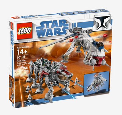 LEGO Star Wars: Republic Dropship with AT-OT Walker (10195)