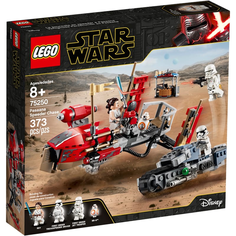 LEGO Star Wars: The Rise Of Skywalker Movie Pasaana Speeder Chase 75250