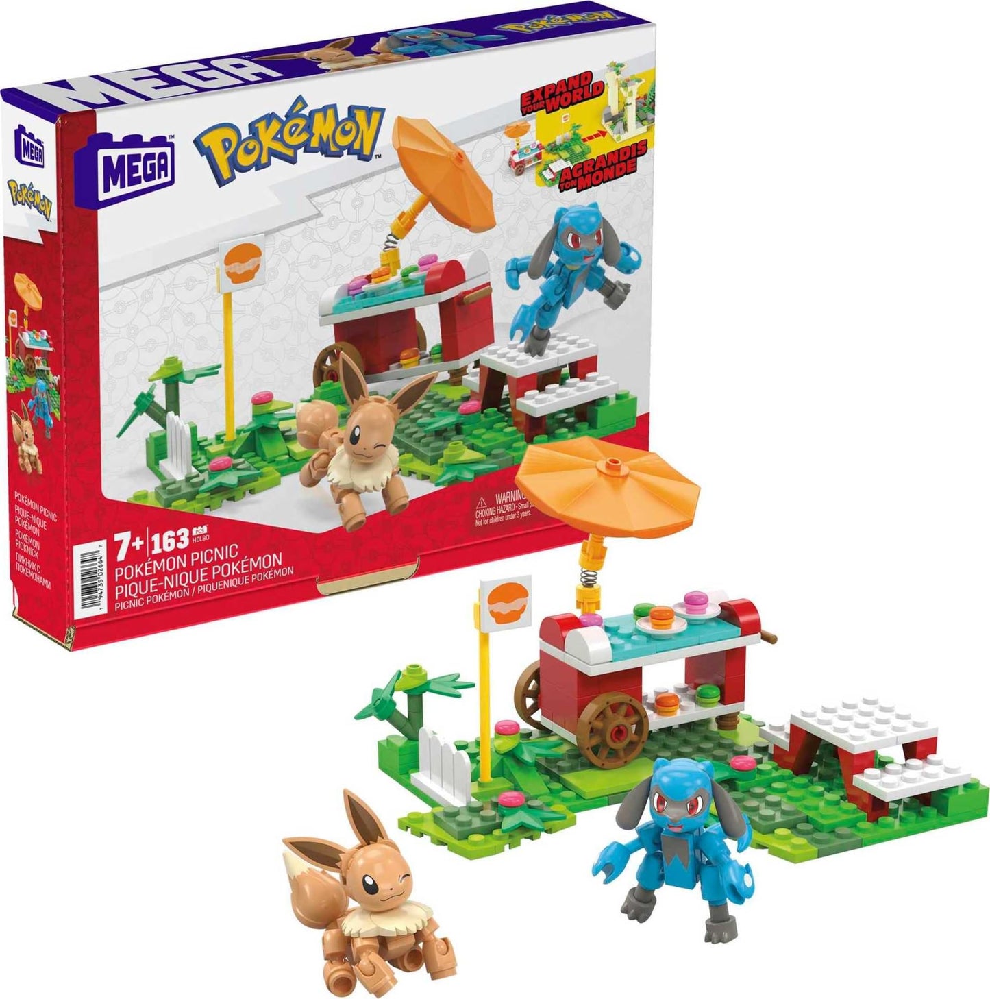 MEGA Buildable Figure Set  - Pokemon Picnic