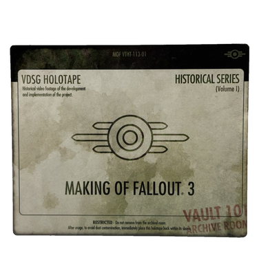"Making of Fallout 3" DVD