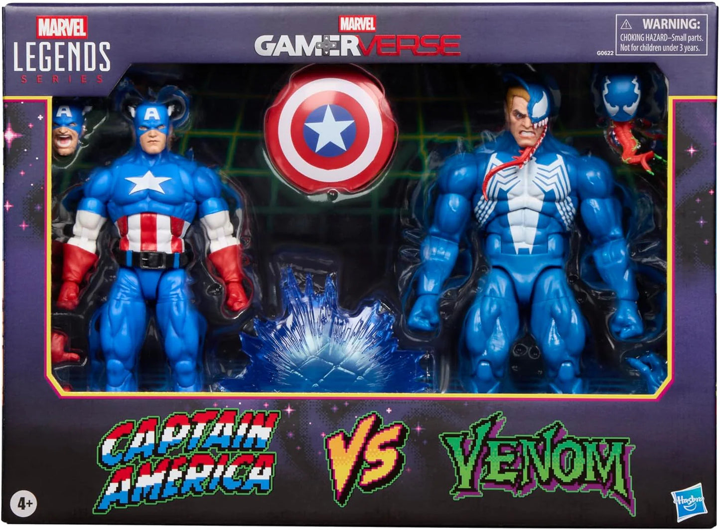 Marvel Legends Series Gamerverse - Captain America Vs Venom
