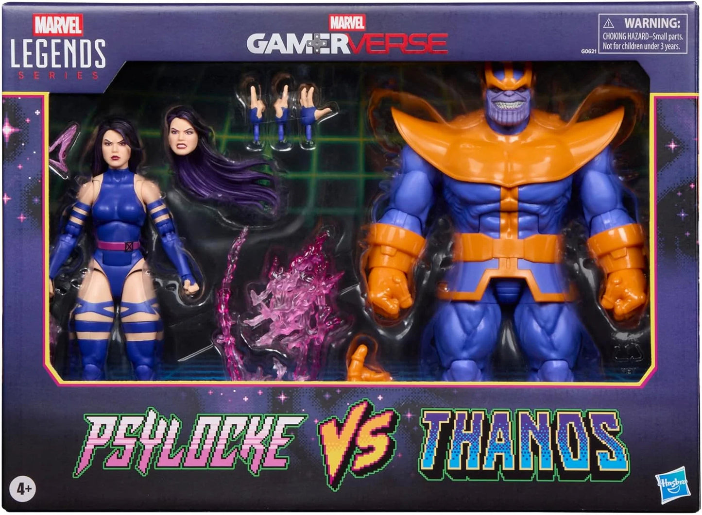 Marvel Legends Series Gamerverse - Psylocke vs. Thanos (NTSC)