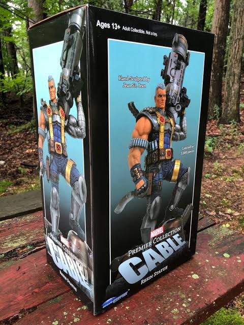 Marvel Premier Collection Cable Resin Statue (NTSC)