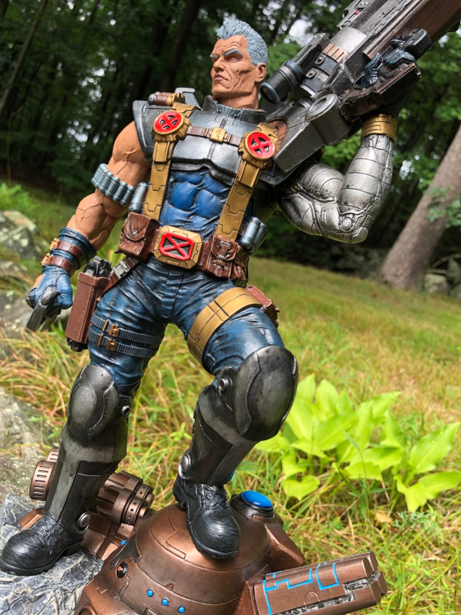 Marvel Premier Collection Cable Resin Statue (NTSC)