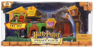 Mattel - Harry Potter - Weasley House World of Hogwarts Playset