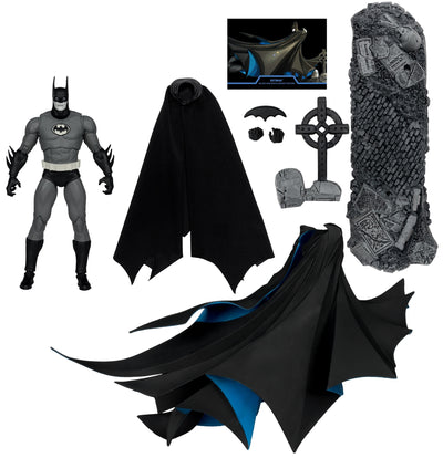 McFarlane DC Multiverse Action Figure Batman (Batman: Year Two) Black & White Accent Edition