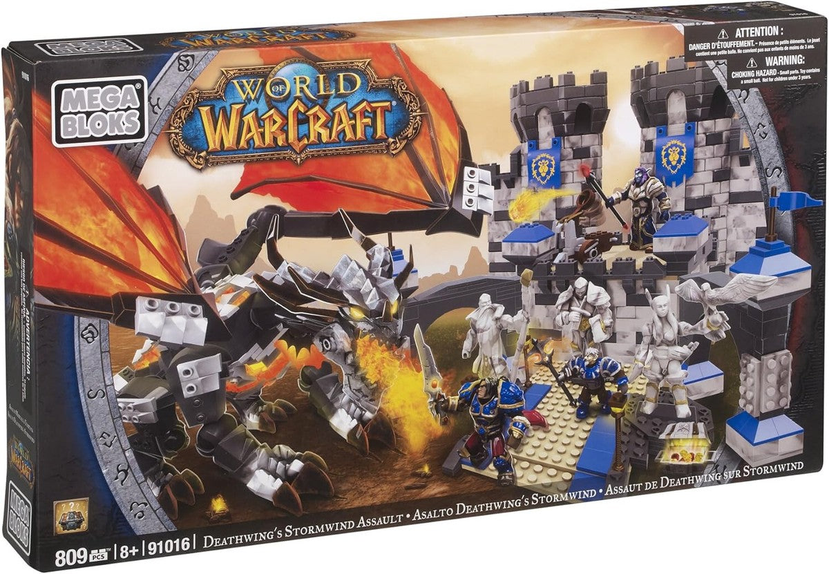 Mega Bloks world of warcraft deathwing's stormwind assault