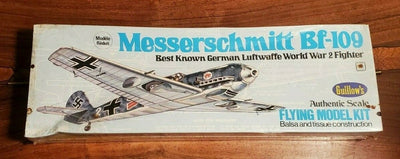 messerschmitt bf-109 germany authentic scale flying model airplane kit