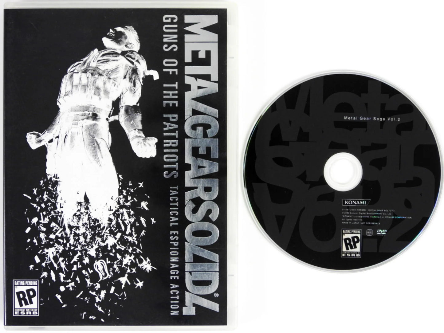 Metal Gear Solid 4 Guns Of The Patriots Saga Vol 2 (2008) DVD Konami
