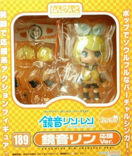 Nendoroid - Kagamine Rin (Cheerful) #189 - Good Smile Company (JAP)