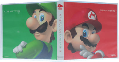 Nintendo 3DS - CardCase - 18 - Club Nintendo - Mario/ Luigi/ Peach/ Yoshi (NTSC)