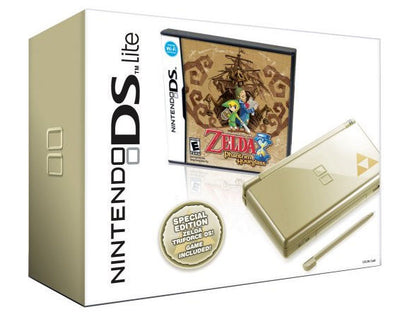 Nintendo DS Lite Legend of Zelda: Phantom Hourglass Limited Edition (Gold) (NTSC)