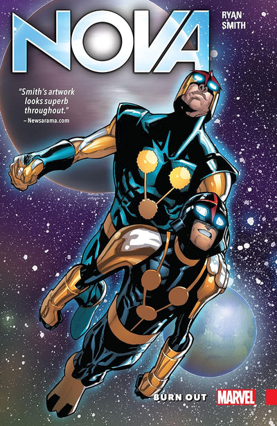 Nova: The Human Rocket Vol 1. Burn Out (Sean Ryan & Cory Smith) Marvel Comics