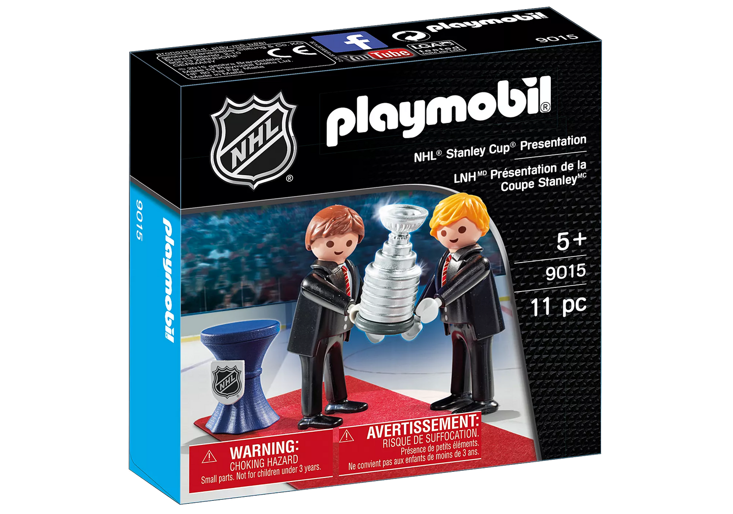 Playmobil NHL Stanley Cup Presentation Set 9015 Complete Set
