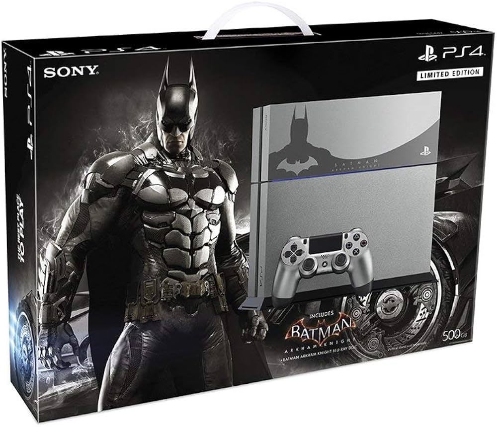 Playstation 4 500GB Batman Arkham Knight Bundle (NTSC)