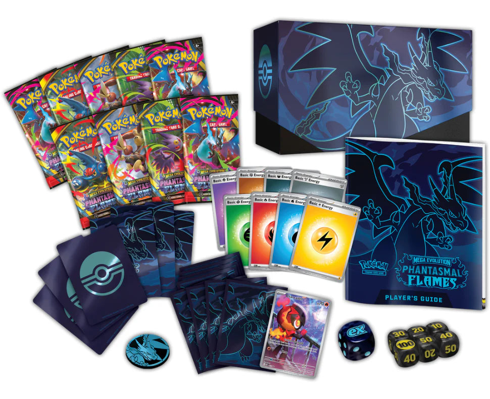 Phantasmal Flames - Mega Evolution - Elite Trainer Box