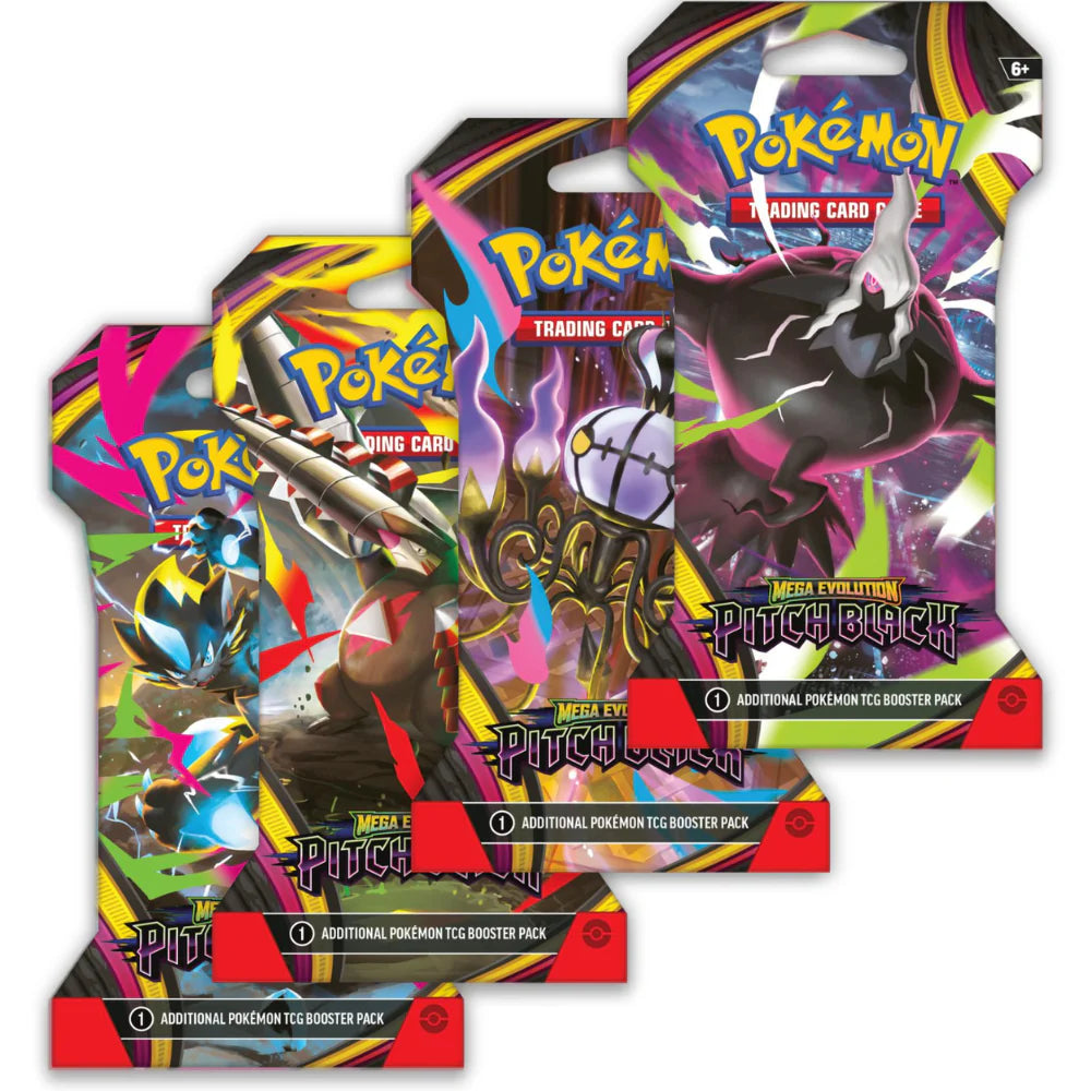 Pitch Black - Mega Evolution - Sleeved Booster Pack