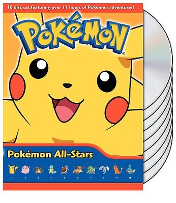 Pokemon All Stars - 10 Disc DVD Set (NTSC)