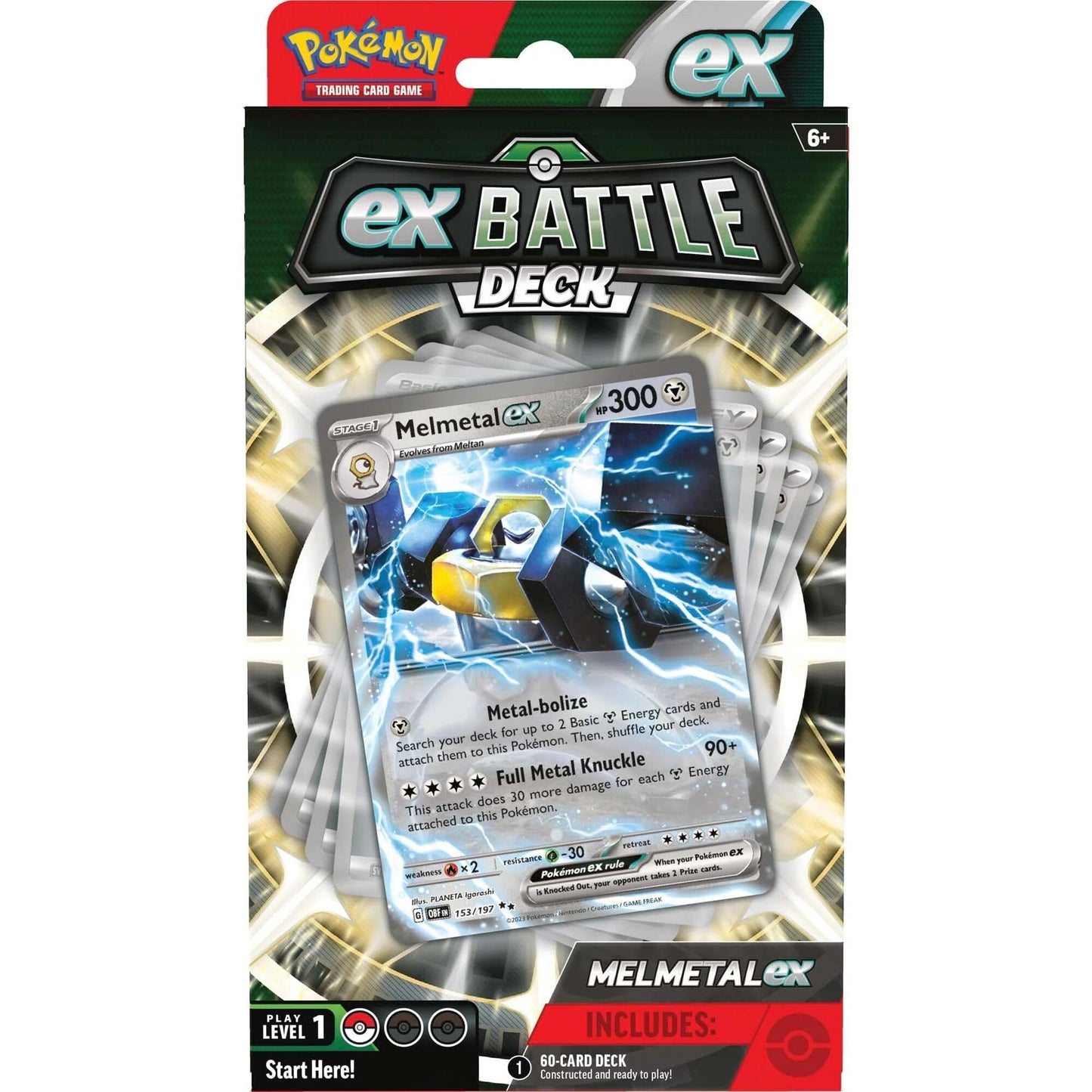 Pokemon Melmetal ex/Houndoom ex Battle Deck