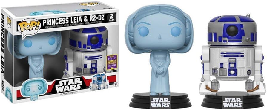 Princess Leia [Holographic] & R2-D2