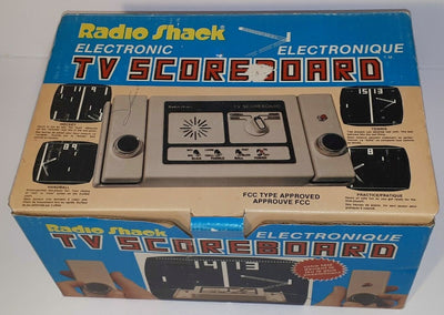 Radio Shack-  Electronic TV Scoreboard - Model 60-3051