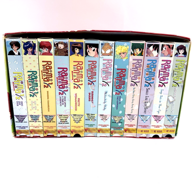 Ranma 1/2 Hard Battle Box Set VHS