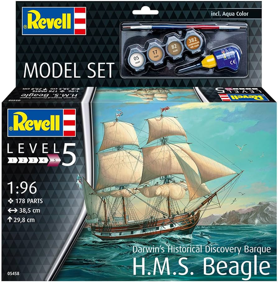 Revell - H.M.S Beagle - Model Kit