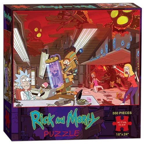 Rick And Morty - 550 Piece Puzzle