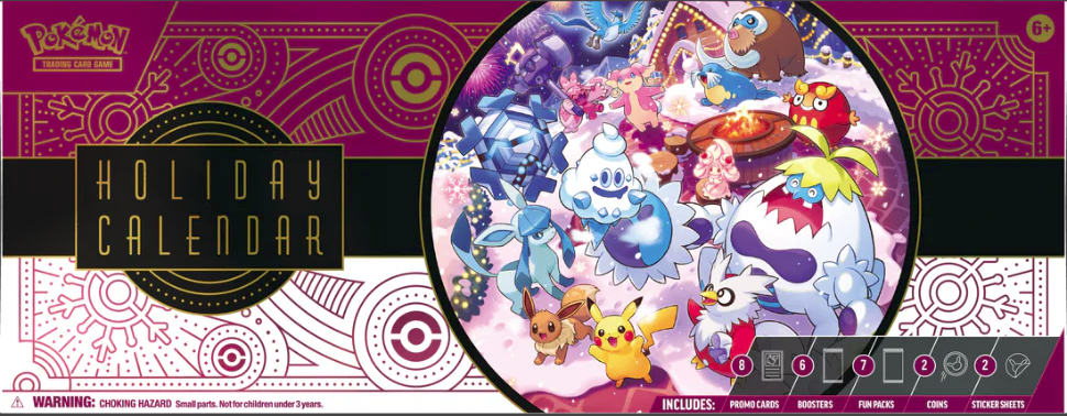 Pokemon - Holiday Calendar 2025