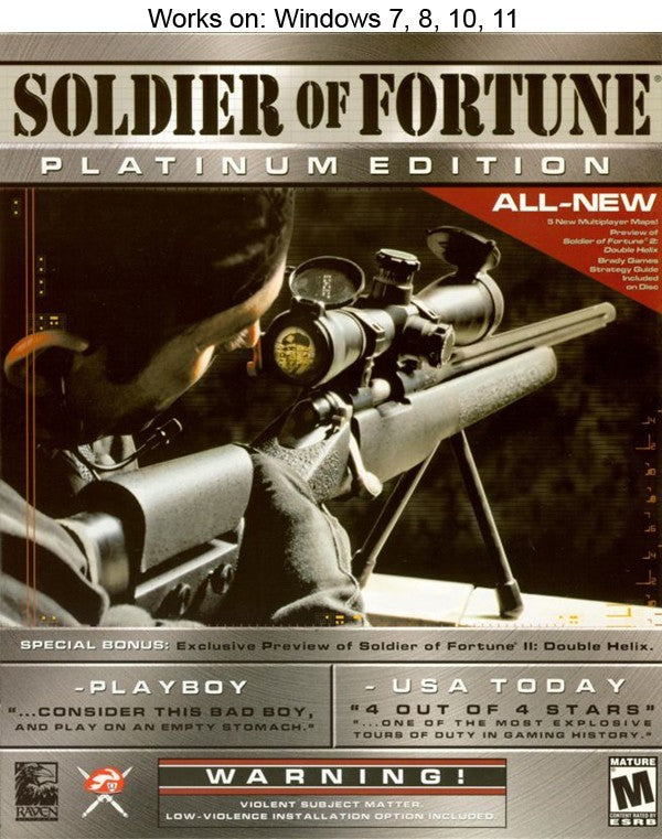 Soldier of Fortune [Platinum Edition]  (Jewel Case)