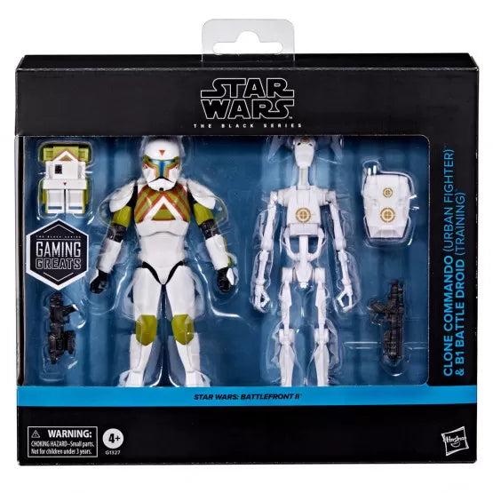 Star Wars The Black Series - Clone Commando & B1 Battle Droid