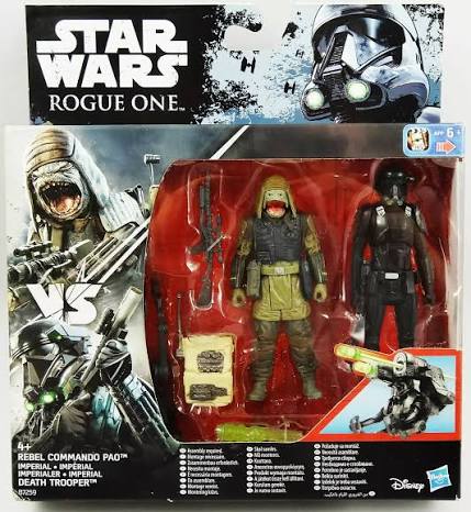 Star Wars: Rogue One - Rebel Commando Pao & Imperial Death Trooper  (NTSC)