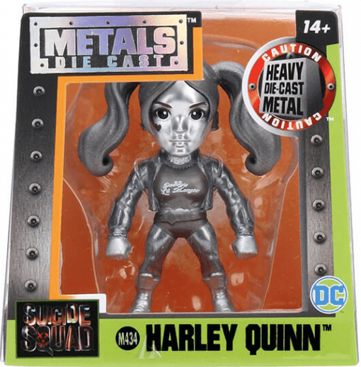 Suicide Squad Metals Die Cast Harley Quinn M434 Figure (Silver)
