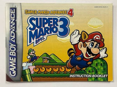 GBA: Super Mario Advance 4 - Super Mario Bros. 3