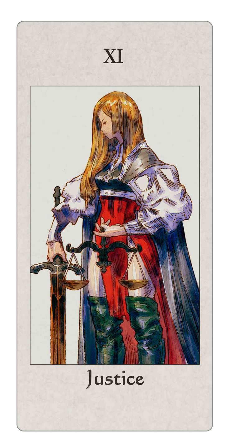 Tactics Ogre Let Us Cling Together - Tarot Card (NTSC)