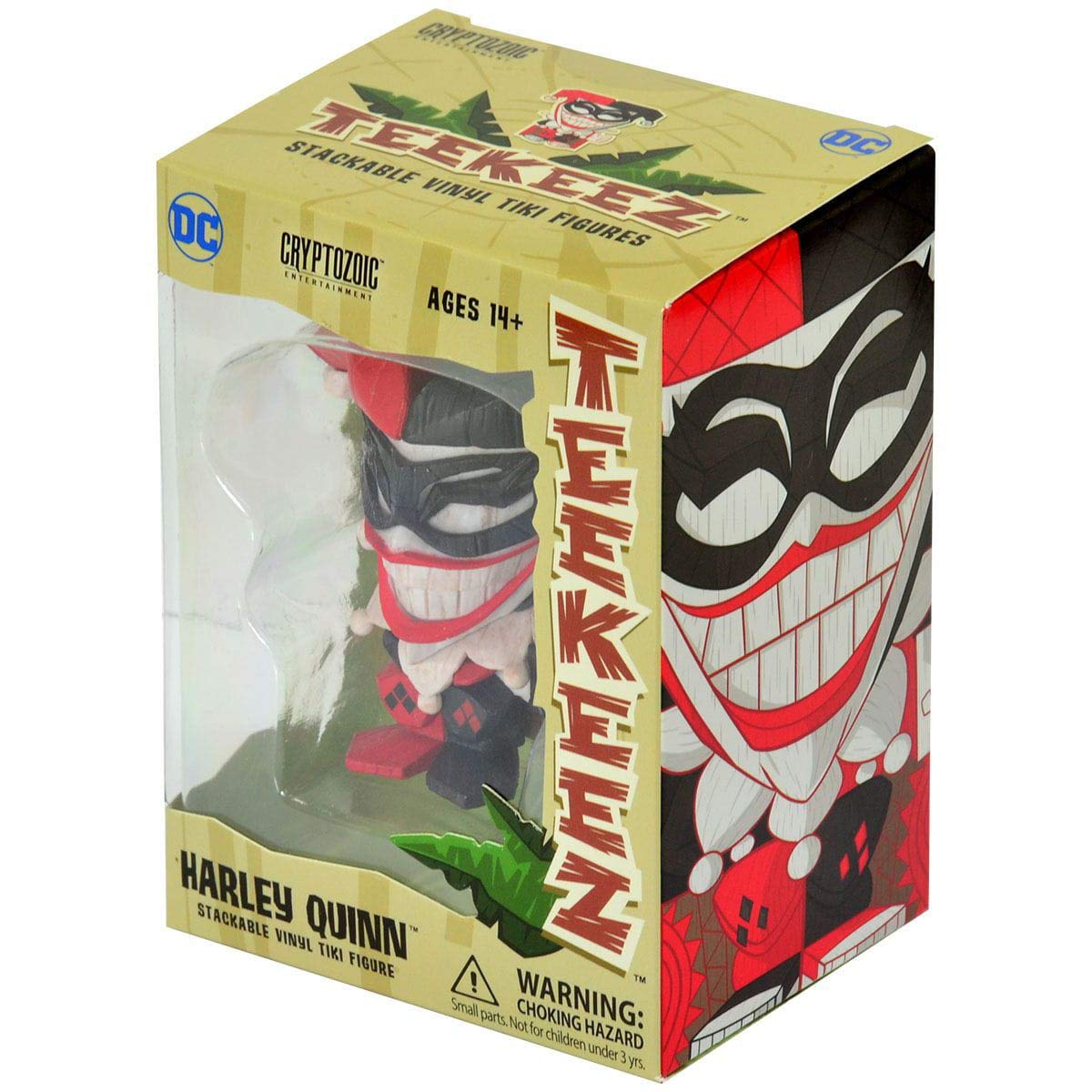 Teekeez Stackable Vinyl Tiki Figure - Harley Quinn