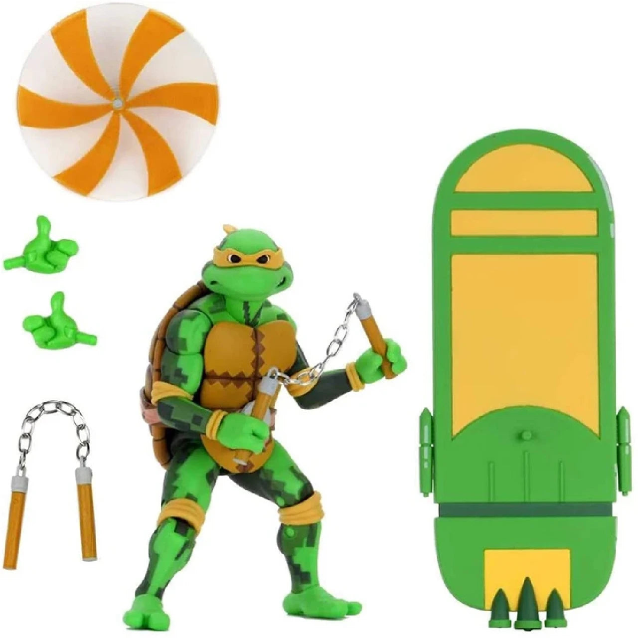 Teenage Mutant Ninja Turtles: Turtles in Time - Michelangelo 7” Action Figure
