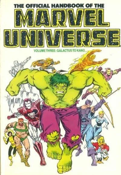 The Official Handbook Of The Marvel Universe Volume Three: Galactus King